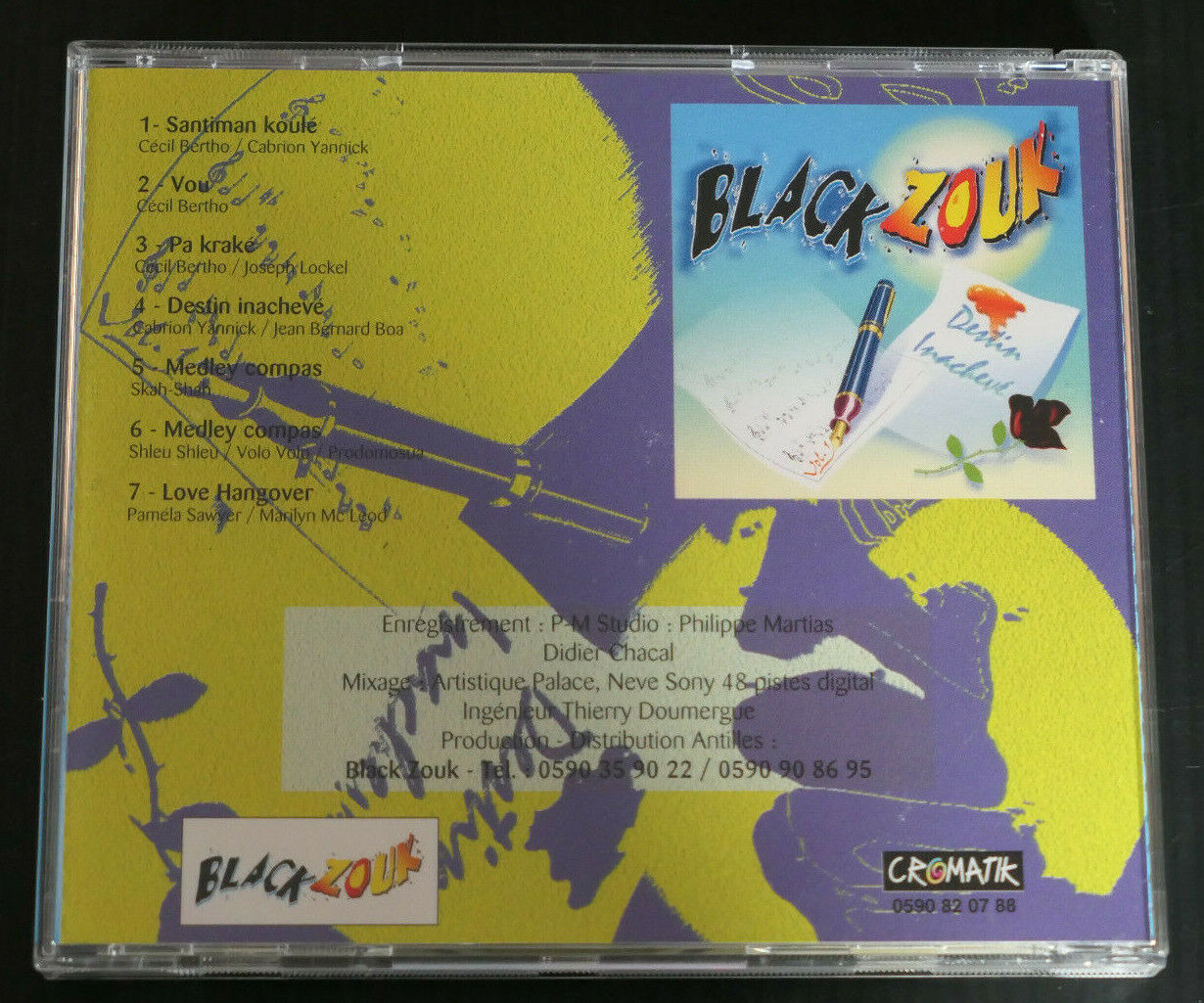 CD BLACK ZOUK / UNFINISHED DESTINY