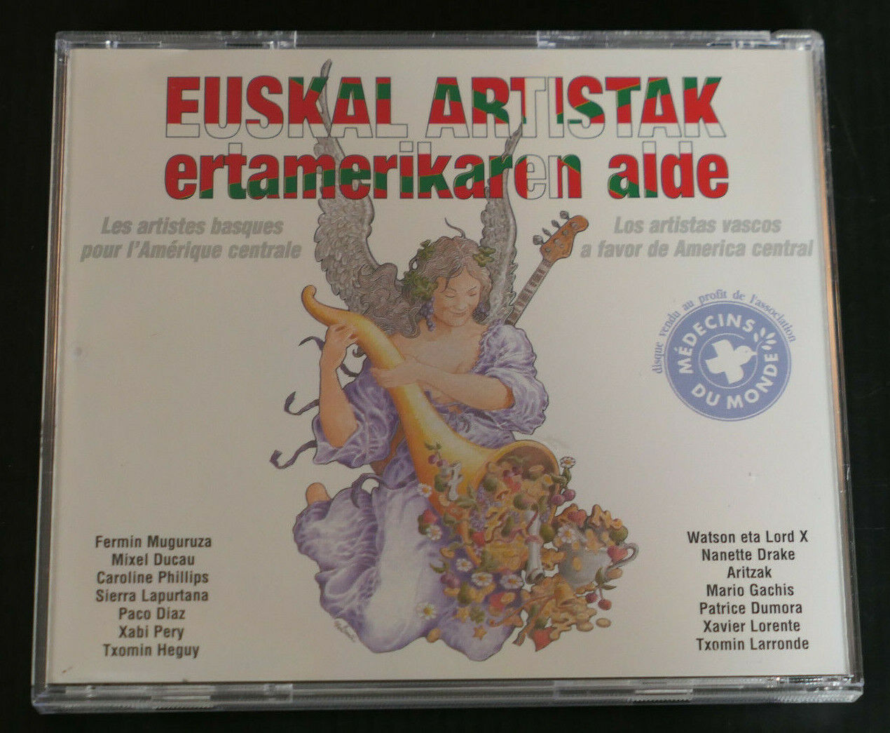 CD EUSKAL ARTISTAK ERTAMERIKAREN ALDE / ARTISTES BASQUES / AGORILA 1999