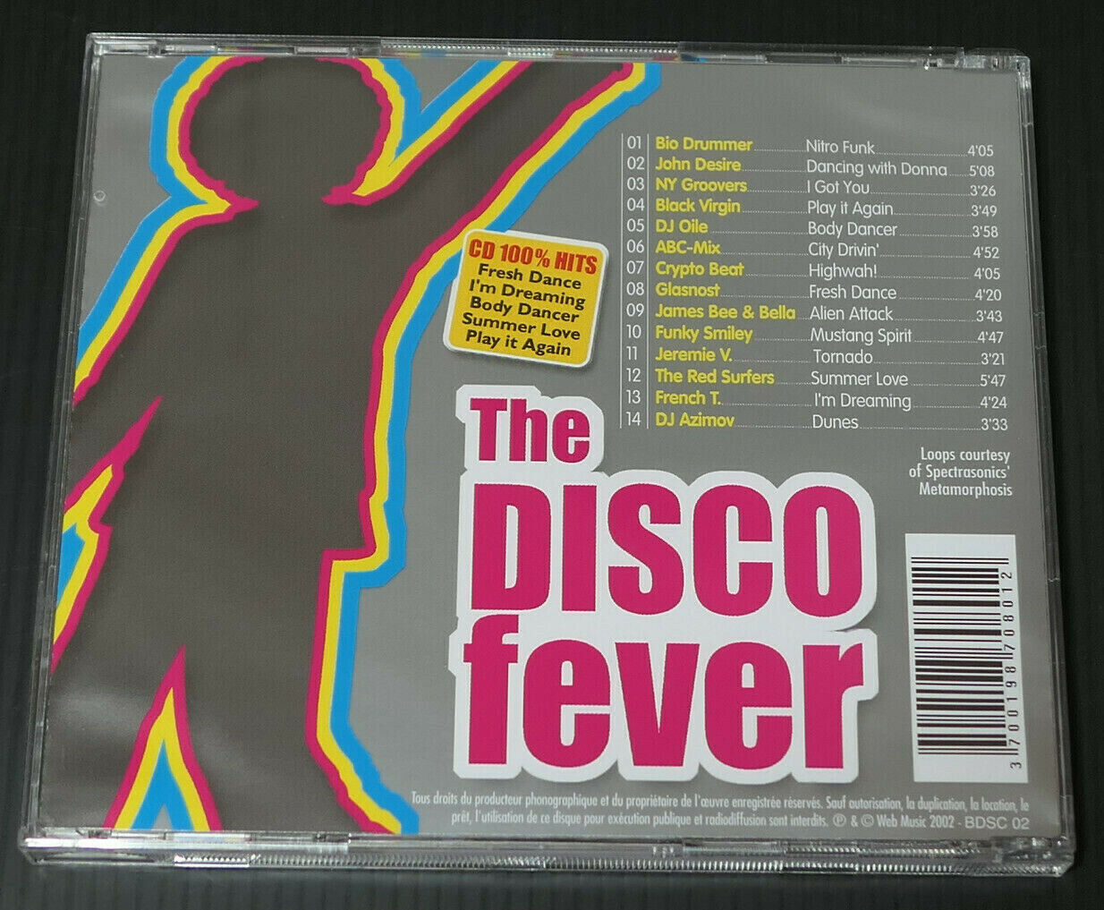 CD SUPER DISCO VOLUME 1 / BEST OF REMIX 2002
