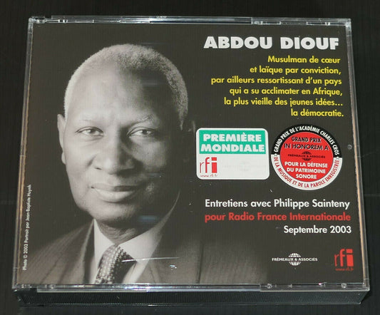 BOX 3CD ABDOU DIOUF / ENTRETIENS AVEC PHILIPPE SAINTENY / FREMEAUX 2004