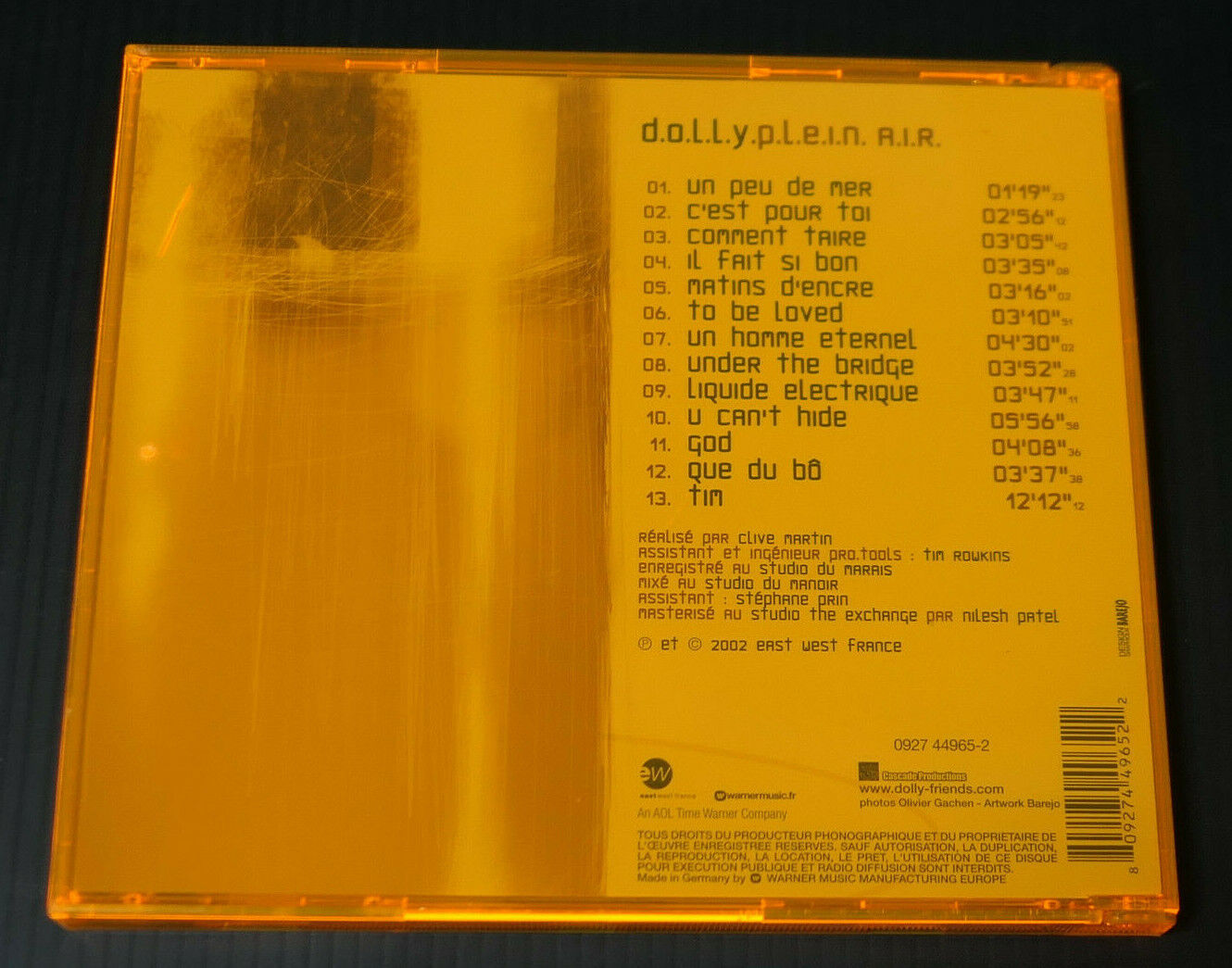CD DOLLY / PLEIN AIR / 2002 / RARE ORANGE JEWELCASE !!!