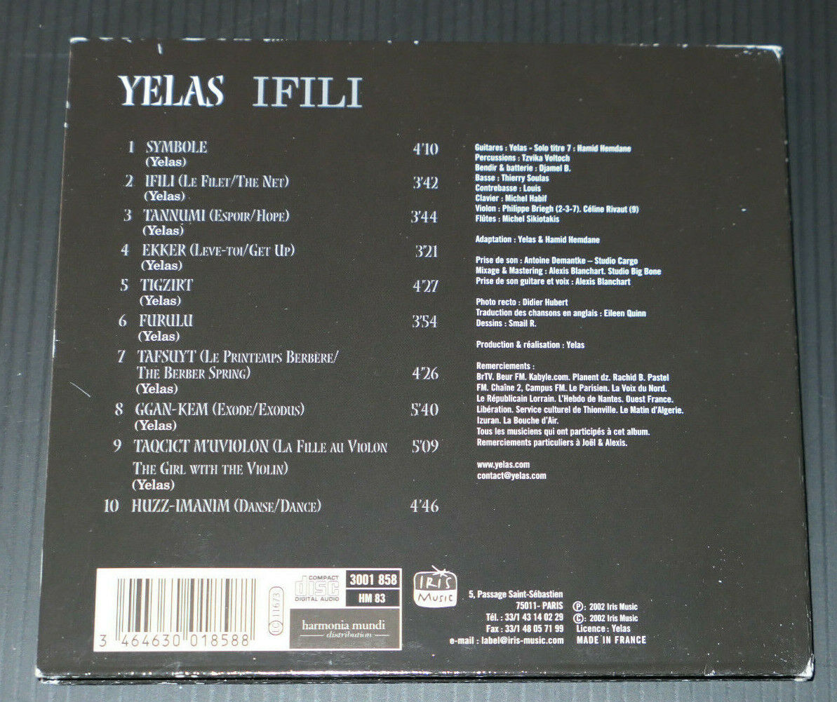 CD YELAS / IFILI / 2002