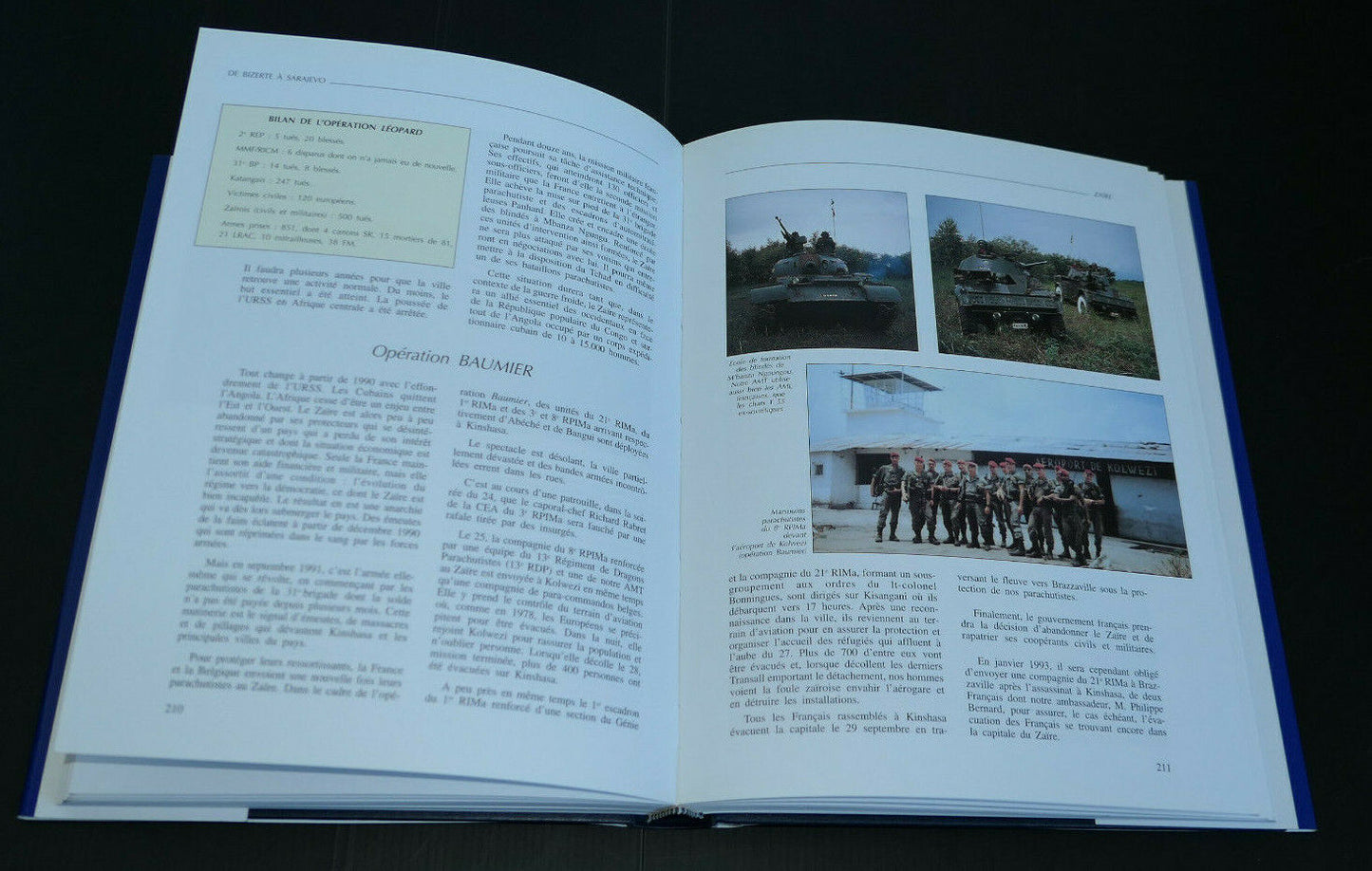 DE BIZERTE A SARAJEVO / TROUPES DE MARINE / LAVAUZELLE 1995