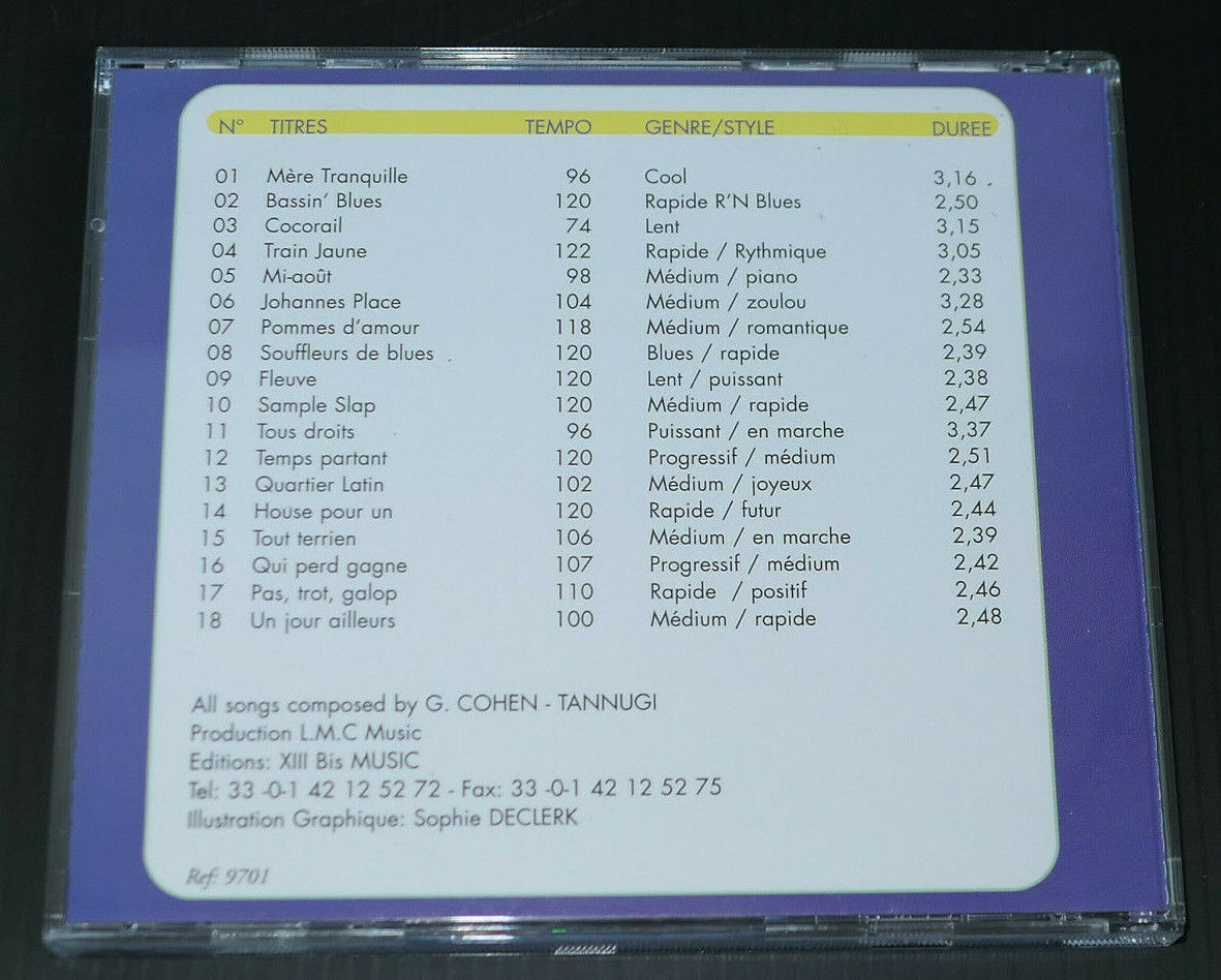 CD GERARD COHEN -TANNUGI / MUSICALIMAGE VOLUME 1