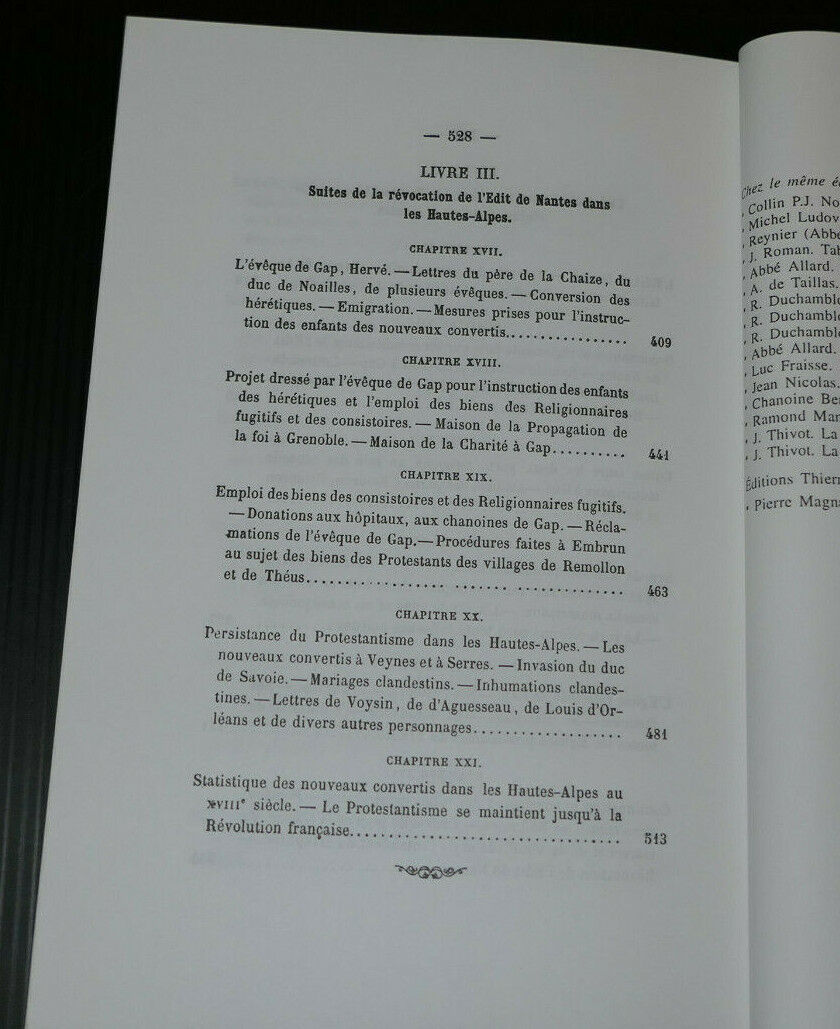 LES GUERRES DE RELIGION ET LA SOCIETE PROTESTANTE DANS LES HAUTES-ALPES / 1996