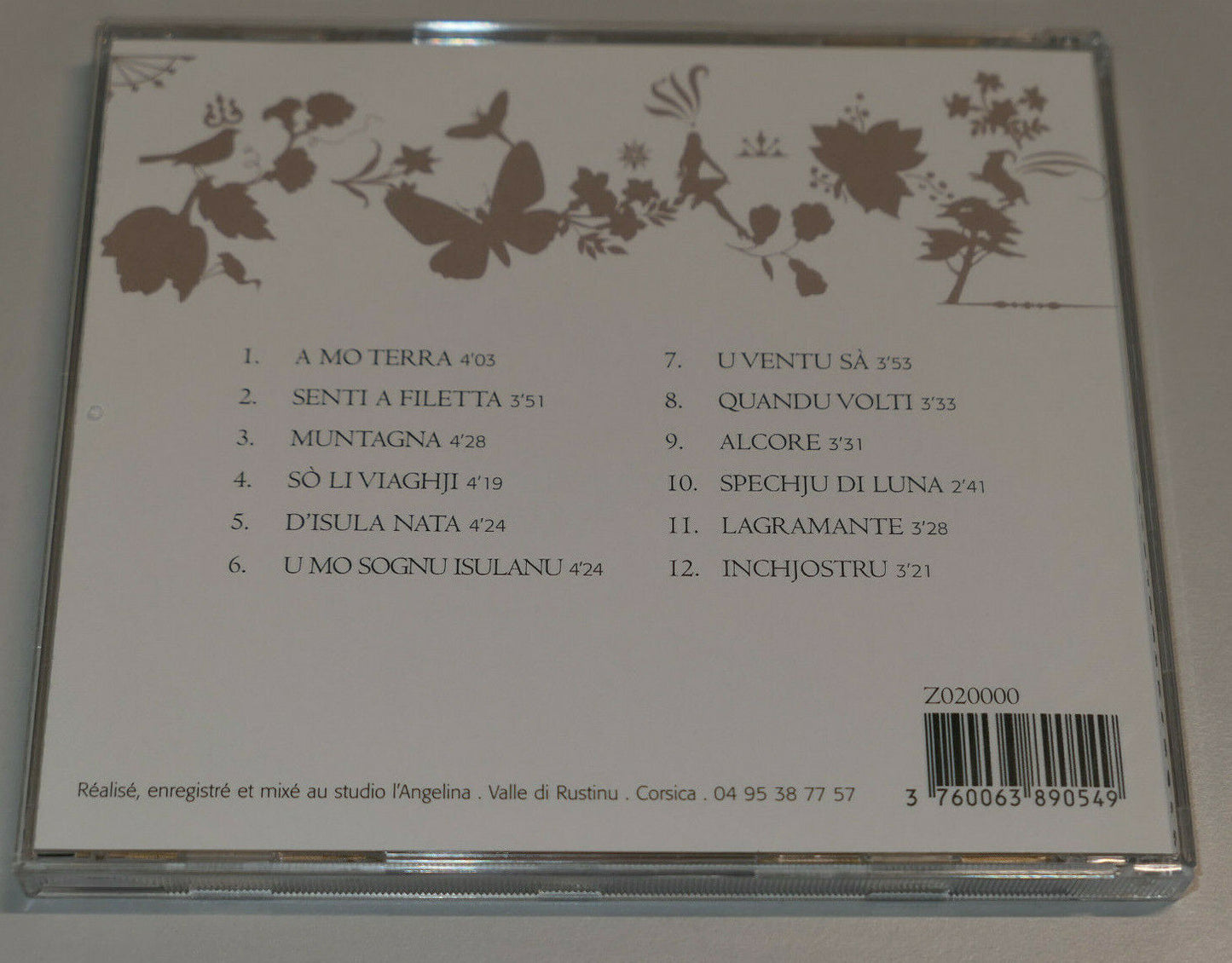 CD PATRICIA GATTACECA / DI FILETTA E D'AMORE