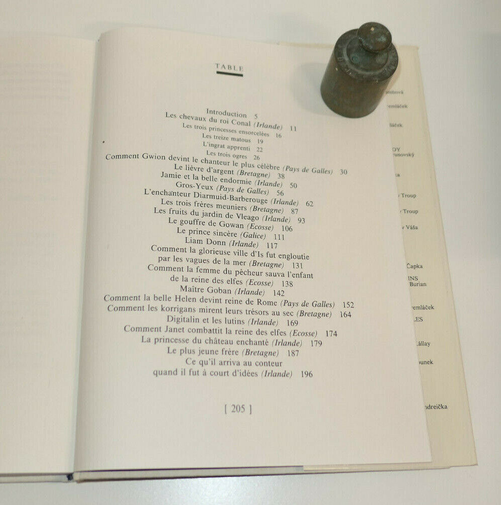 CONTES CELTES / GRUND 1986