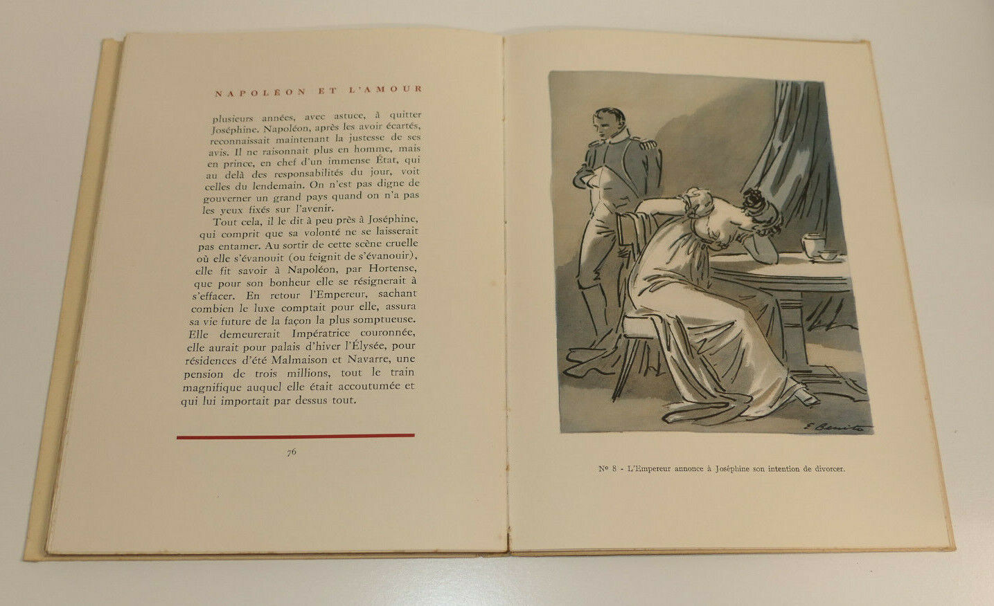 NAPOLEON ET L'AMOUR / OCTAVE AUBRY / DEGLAUDE 1937