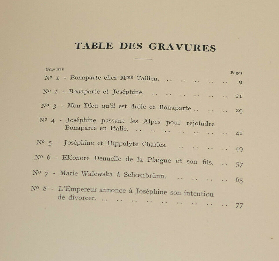 NAPOLEON ET L'AMOUR / OCTAVE AUBRY / DEGLAUDE 1937