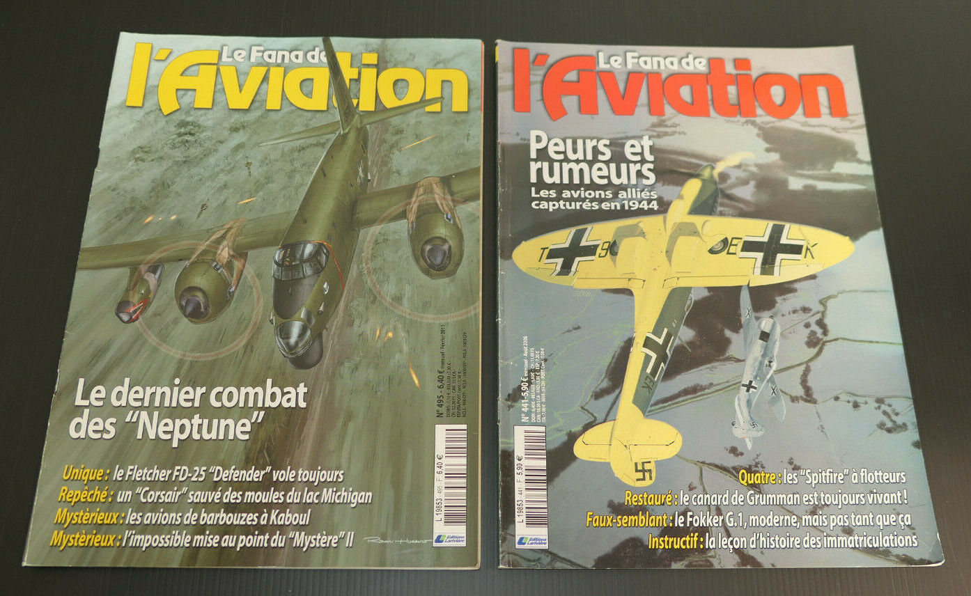 FANA DE L'AVIATION / LOT DE 20 NUMEROS
