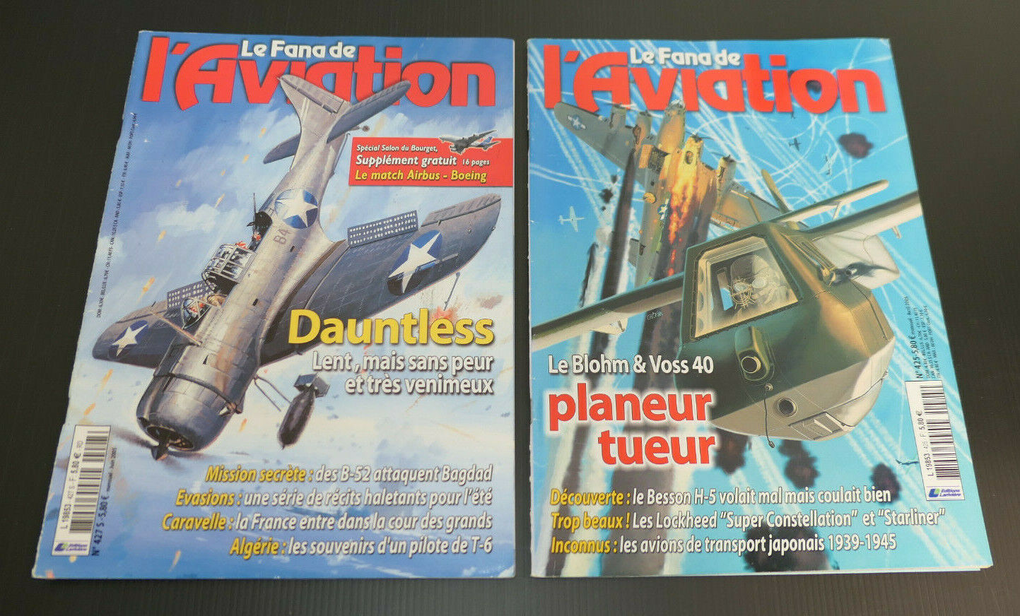 FANA DE L'AVIATION / LOT DE 20 NUMEROS