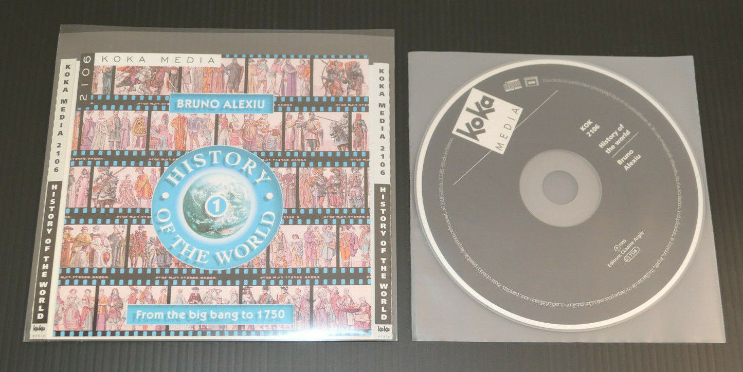 CD KOKA MEDIA KOK2106 / BRUNO ALEXIU / HISTORY OF THE WORLD / 1995
