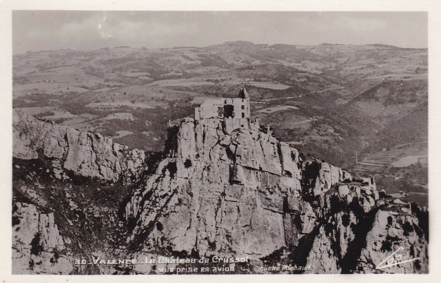CARTE POSTALE ANCIENNE CPA / VALENCE LE CHATEAU DE CRUSSOL