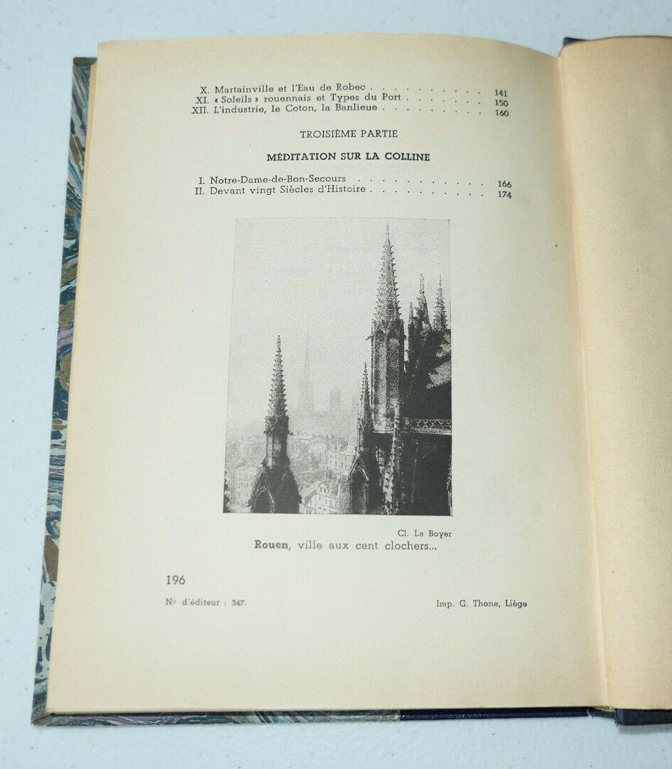LA SEINE NORMANDE DE VERNON AU HAVRE / RENE DUMESNIL / DE GIGORD / RELIE