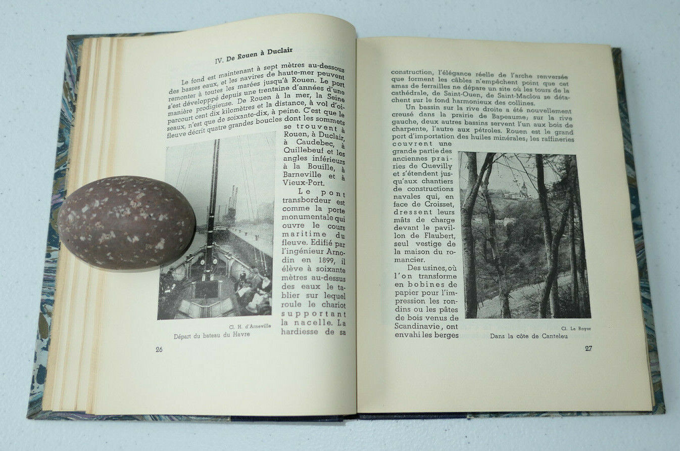 LA SEINE NORMANDE DE VERNON AU HAVRE / RENE DUMESNIL / DE GIGORD / RELIE