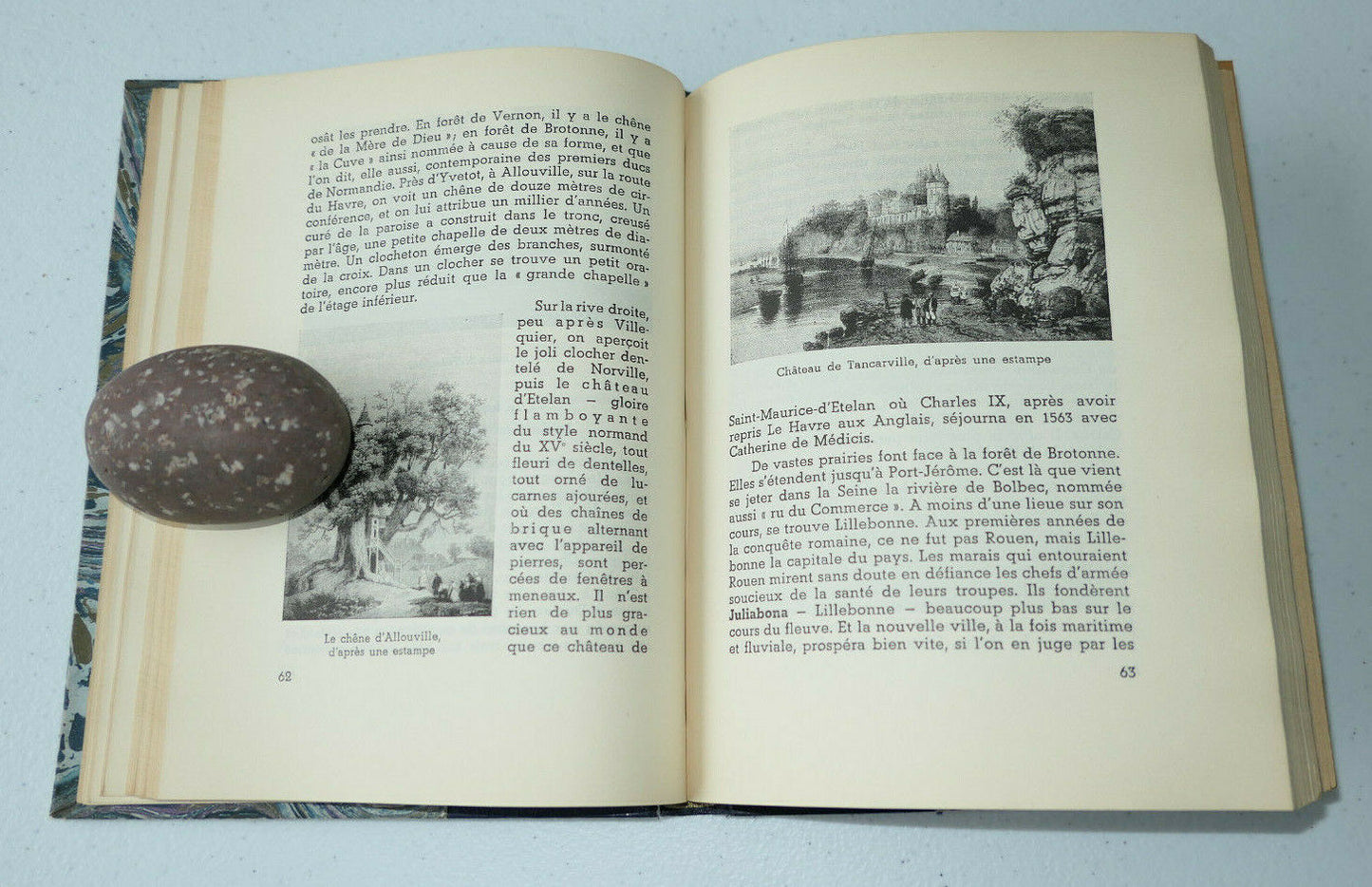 LA SEINE NORMANDE DE VERNON AU HAVRE / RENE DUMESNIL / DE GIGORD / RELIE
