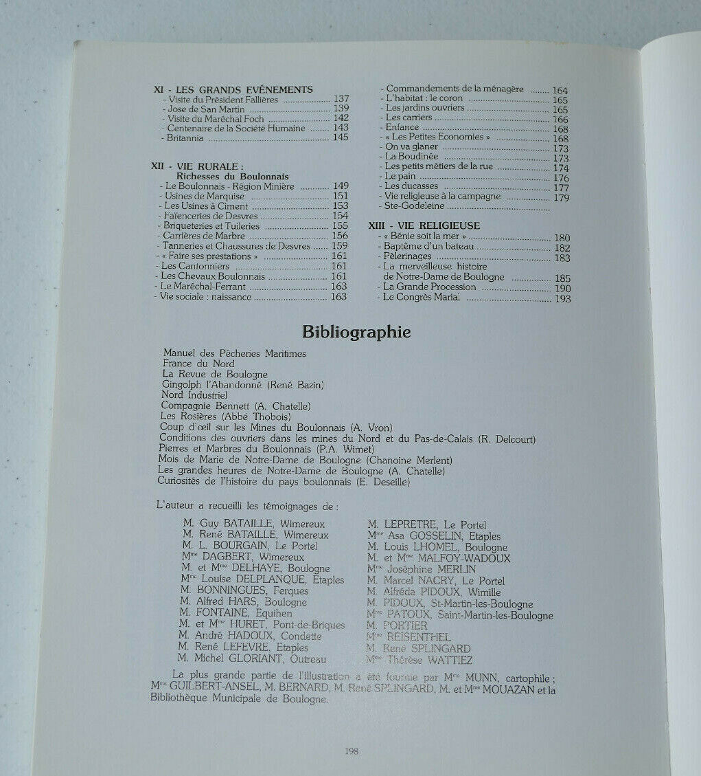 LES BOULONNAIS AU TRAVAIL ET A LA FETE / BOULOGNE-SUR-MER / MENUGE-WACRENIER