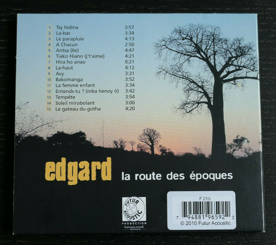 CD EDGARD RAVAHATRA / LA ROUTE DES EPOQUES / HARMONIA MUNDI