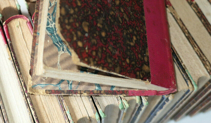 GUSTAVE AIMARD (OLIVIER GLOUX) RARE GROS LOT DE 31 VOLUMES AVENTURE WESTERN