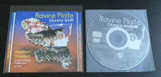 CD RAVINE PLATE CHANTE NOEL VOL IV / SAIMBERT TROUDART & SON ENSEMBLE EN LIVE