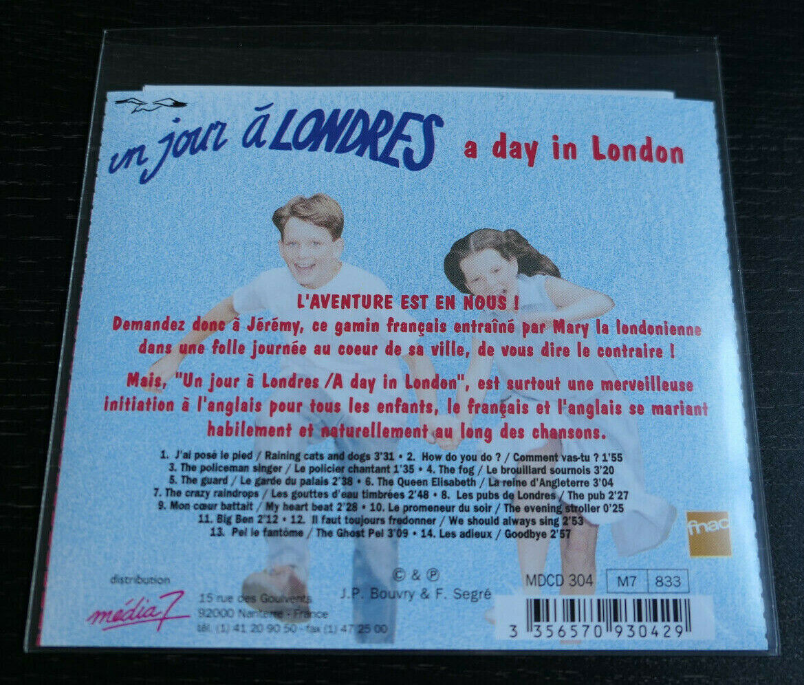 CD UN JOUR A LONDRES / OPERA ROCK POUR ENFANTS