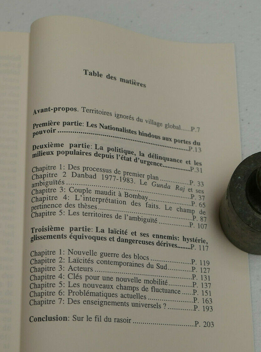 ENTRE EMEUTES ET MAFIA L'INDE DANS LA MONDIALISATION GERARD HEUZE / L'HARMATTAN