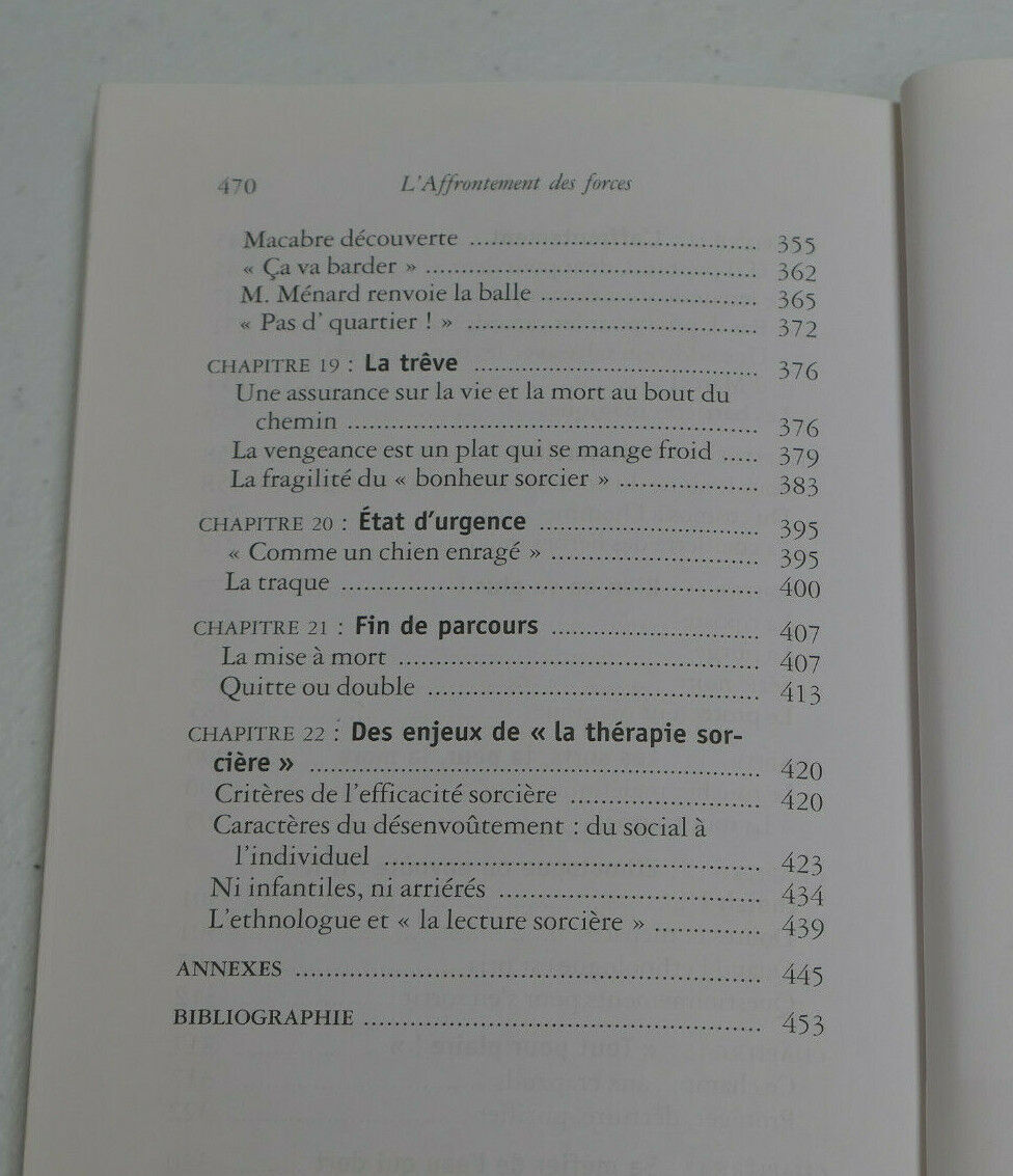 L'AFFRONTEMENT DES FORCES / DOMINIQUE CAMUS / SORCELLERIE / 2005