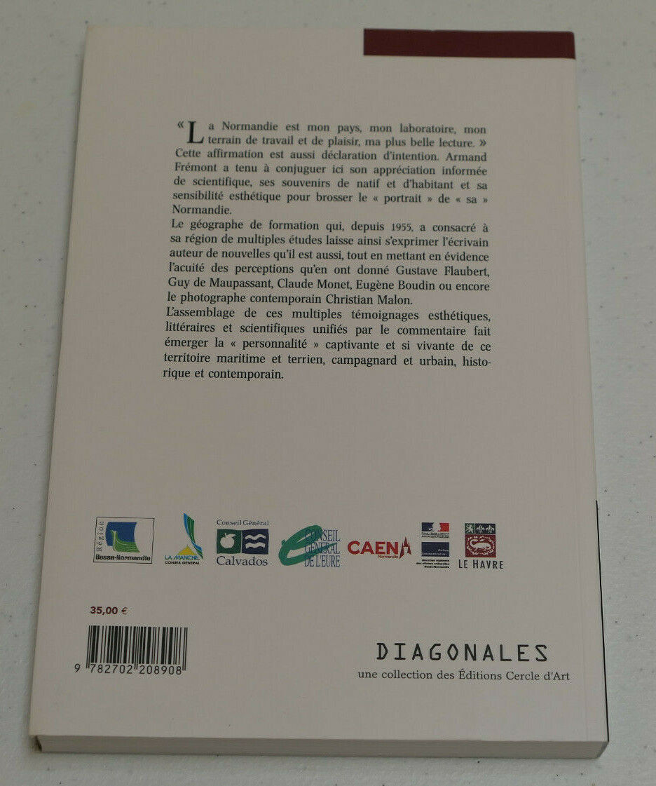 NORMANDIE SENSIBLE / ARMAND FREMONT / EDITIONS CERCLE D'ART 2009