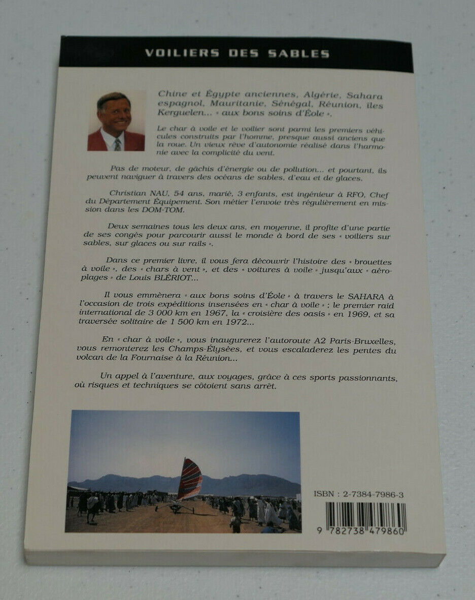 VOILIERS DES SABLES AUX BONS SOINS D'EOLE / CHRISTIAN NAU / L'HARMATTAN 1999