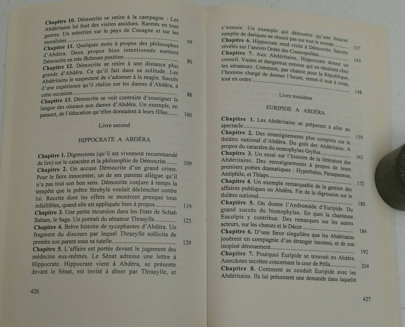 LES ABDERITAINS / CHRISTOPH-MARTIN WIELAND / L'HARMATTAN 2000