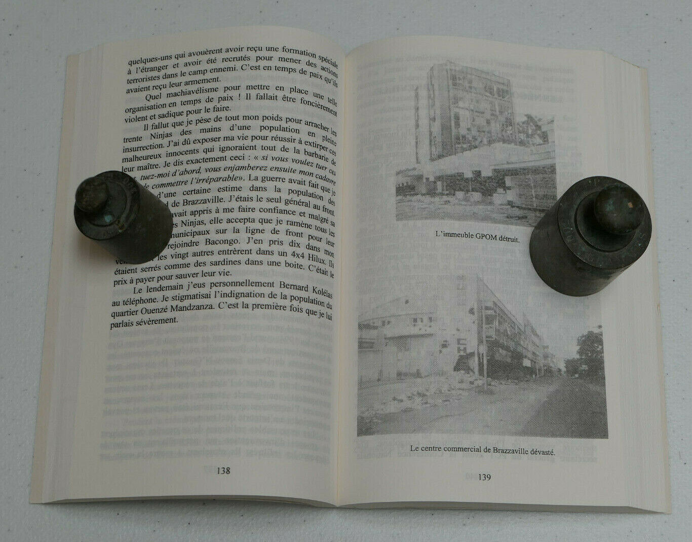 BRAZZAVILLE A FEU ET A SANG 1997 / NORBERT DABIRA / L'HARMATTAN 2001