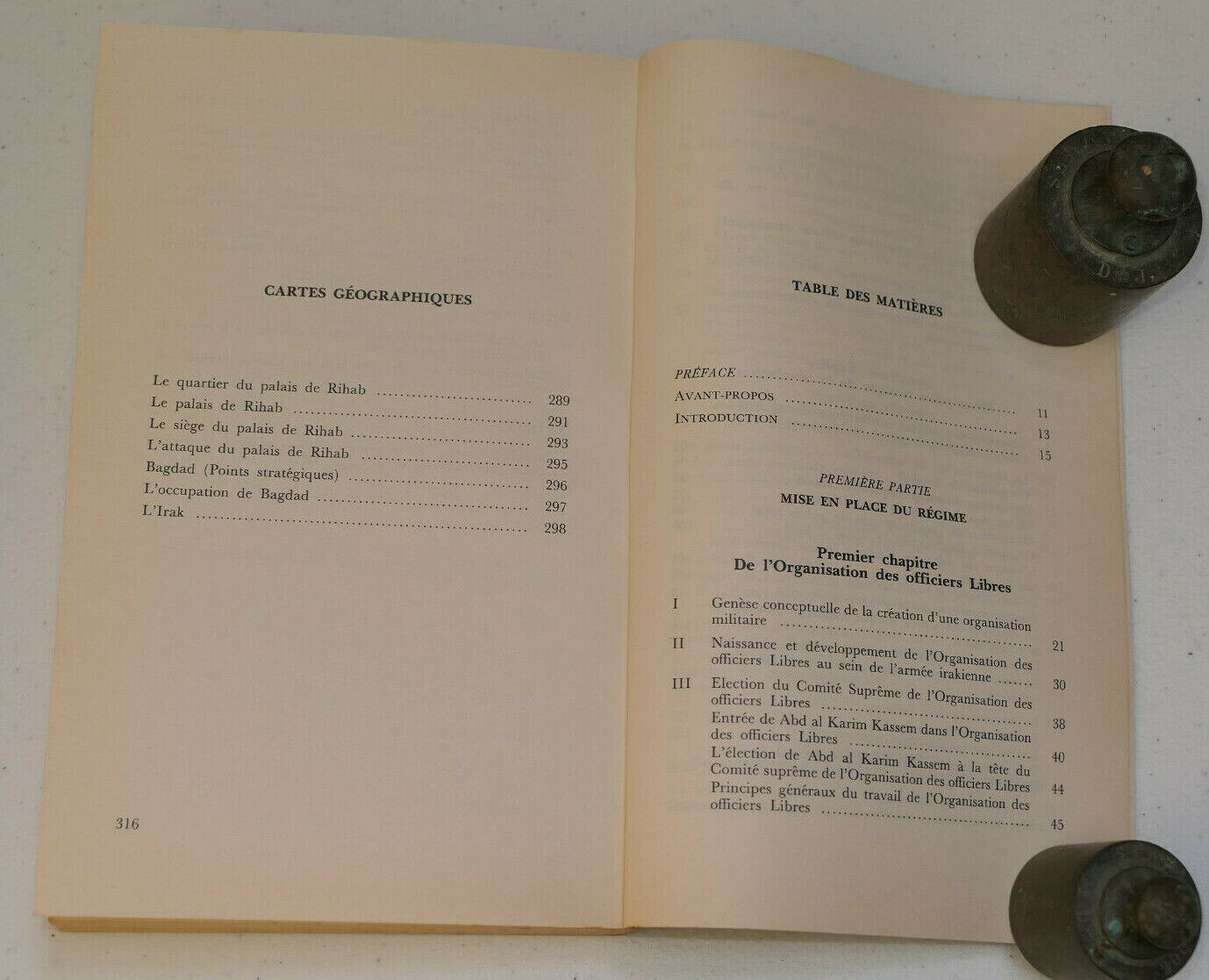 IRAK AUX ORIGINES DU REGIME MILITAIRE / ALAA TAHIR / L'HARMATTAN 1989