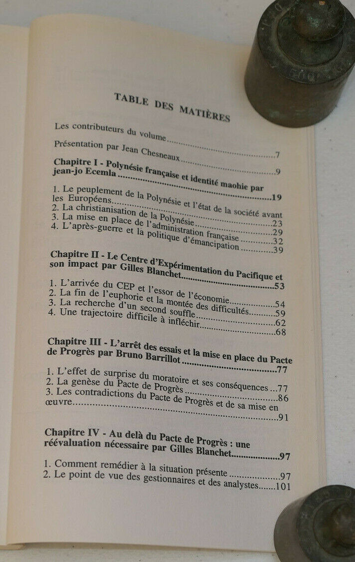 TAHITI APRES LA BOMBE QUEL AVENIR POUR LA POLYNESIE ? / L'HARMATTAN 1995