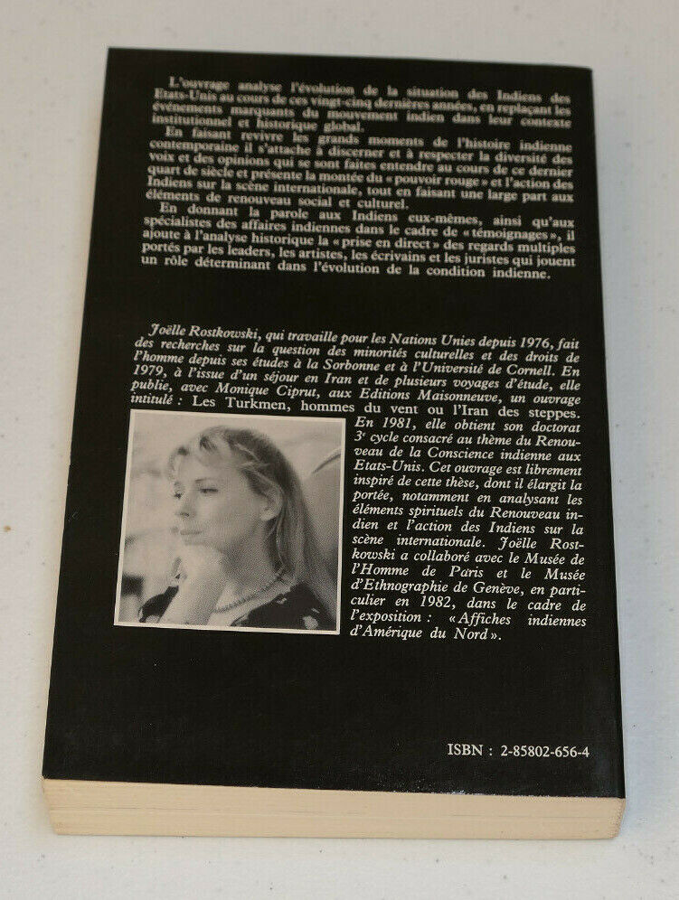 INDIAN REVIVAL IN THE UNITED STATES / JOELLE ROSTKOWSKI / L'HARMATTAN 1986