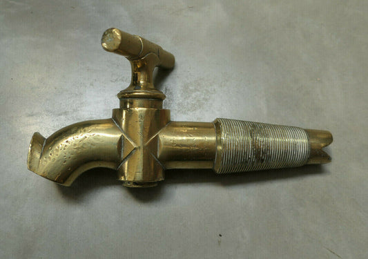 ANCIEN ROBINET EN LAITON OU BRONZE GRAND MODELE 23 CM 1,6 KG !!!