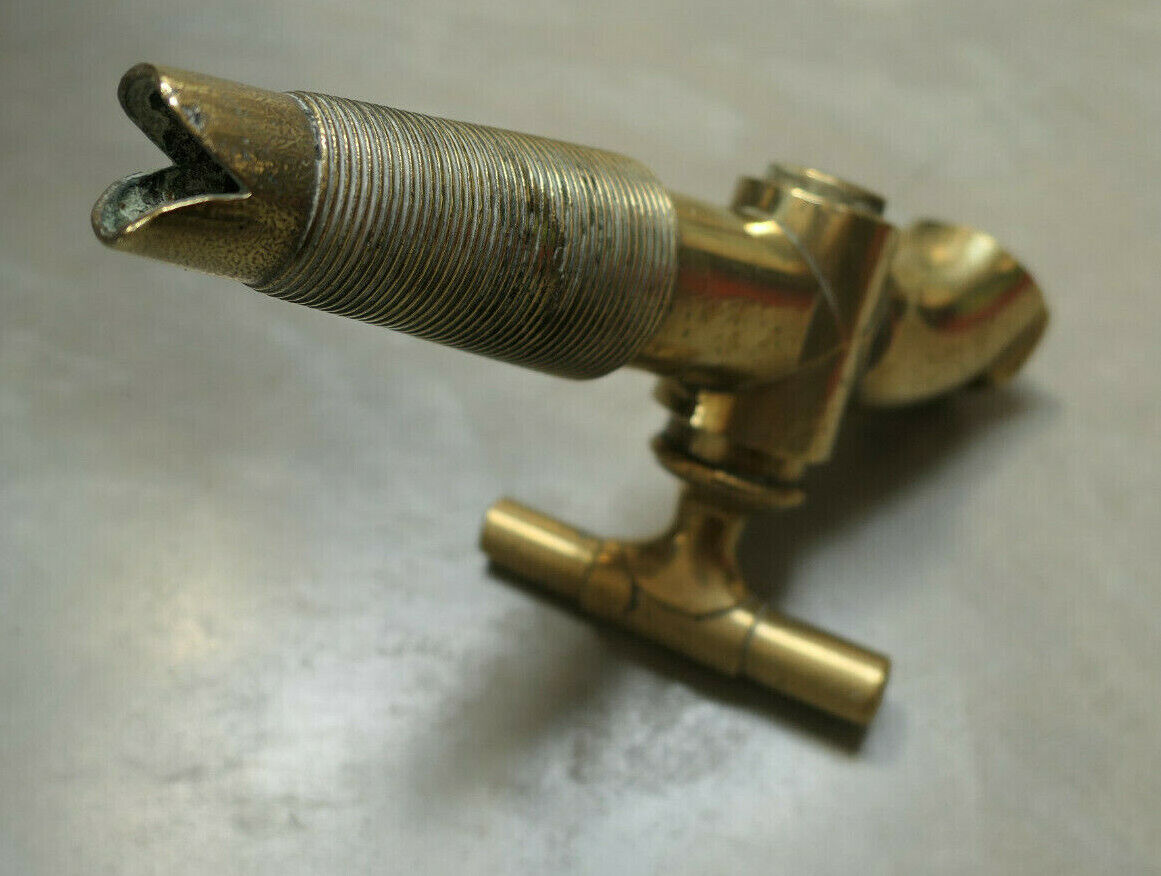 ANCIEN ROBINET EN LAITON OU BRONZE GRAND MODELE 23 CM 1,6 KG !!!