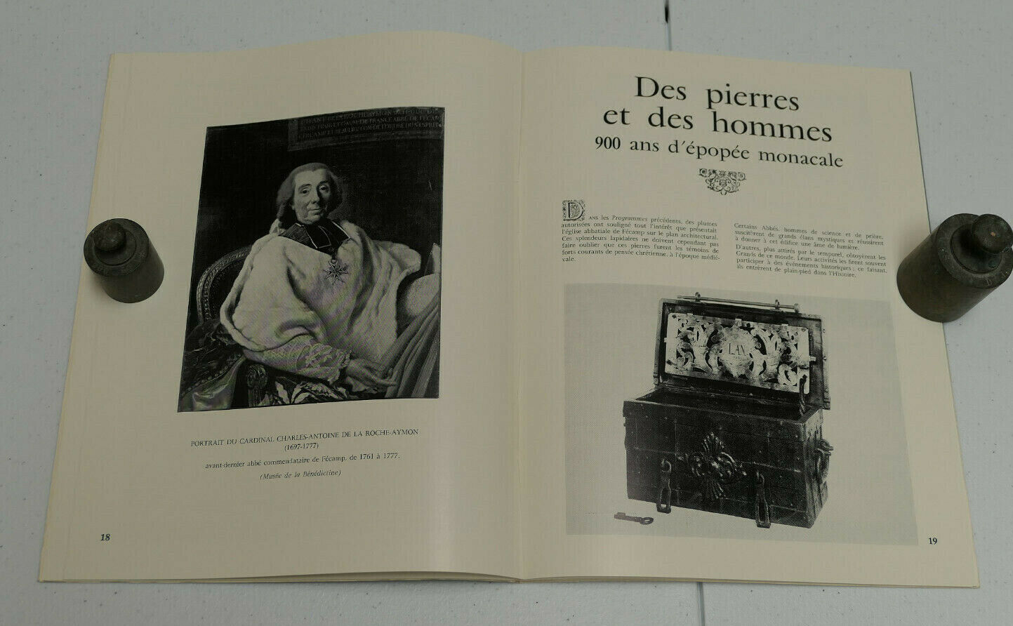 SEMAINE MUSICALE DE L'ABBAYE BENEDICTINE DE FECAMP / JUILLET 1981