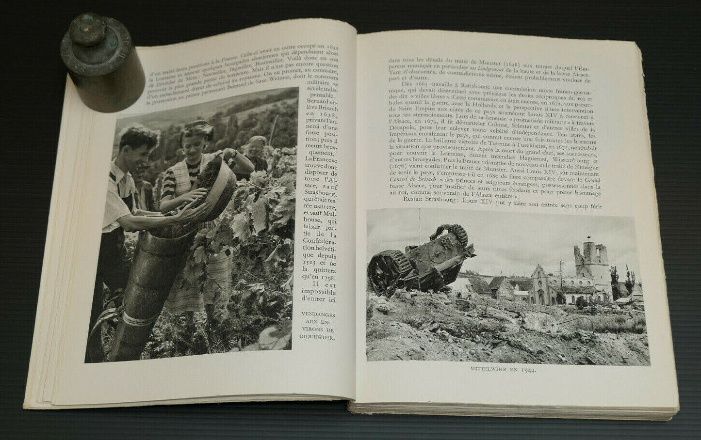 L'ALSACE / HELENE MEGRET - ROBERT MINDER / ARTHAUD 1958