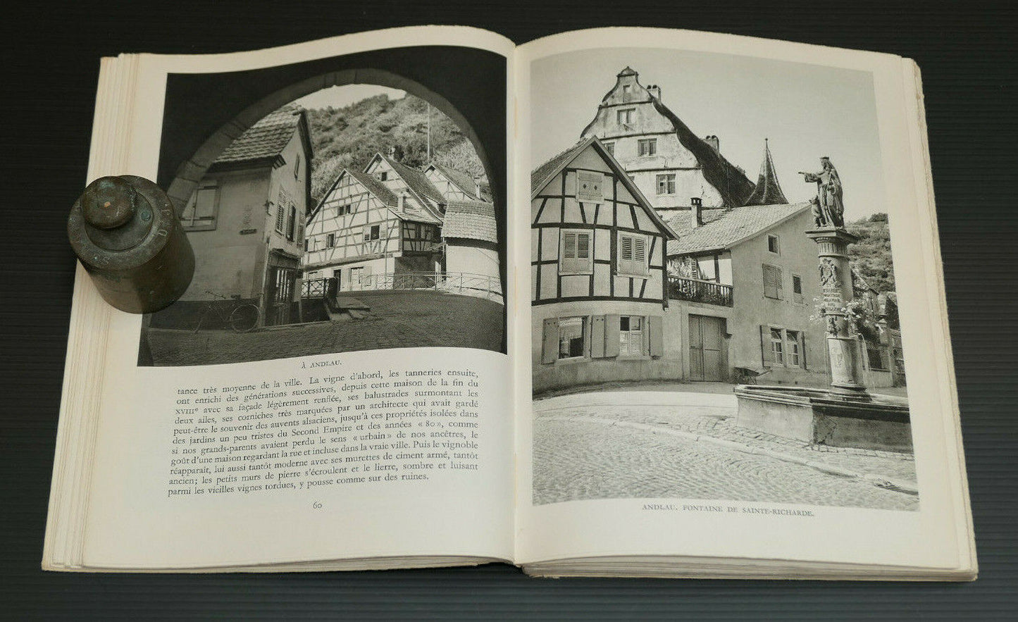 L'ALSACE / HELENE MEGRET - ROBERT MINDER / ARTHAUD 1958