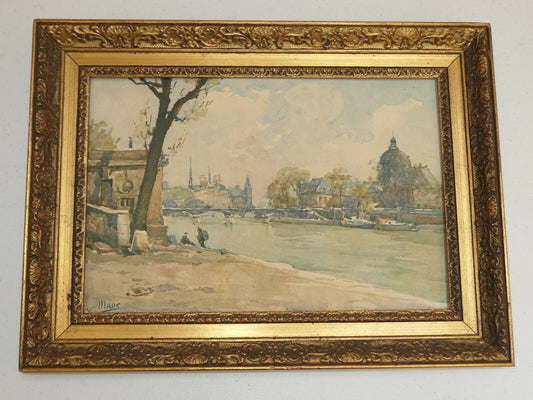 STEHLI FRERES SWISS STFZ / VINTAGE PRINT SIGNED MARC (NICOLAS MARKOVITCH)