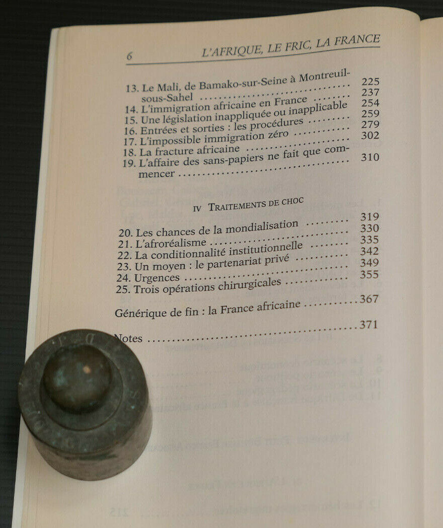 L'AFRIQUE LE FRIC LA FRANCE / JEAN-PAUL GOUREVITCH / 1997