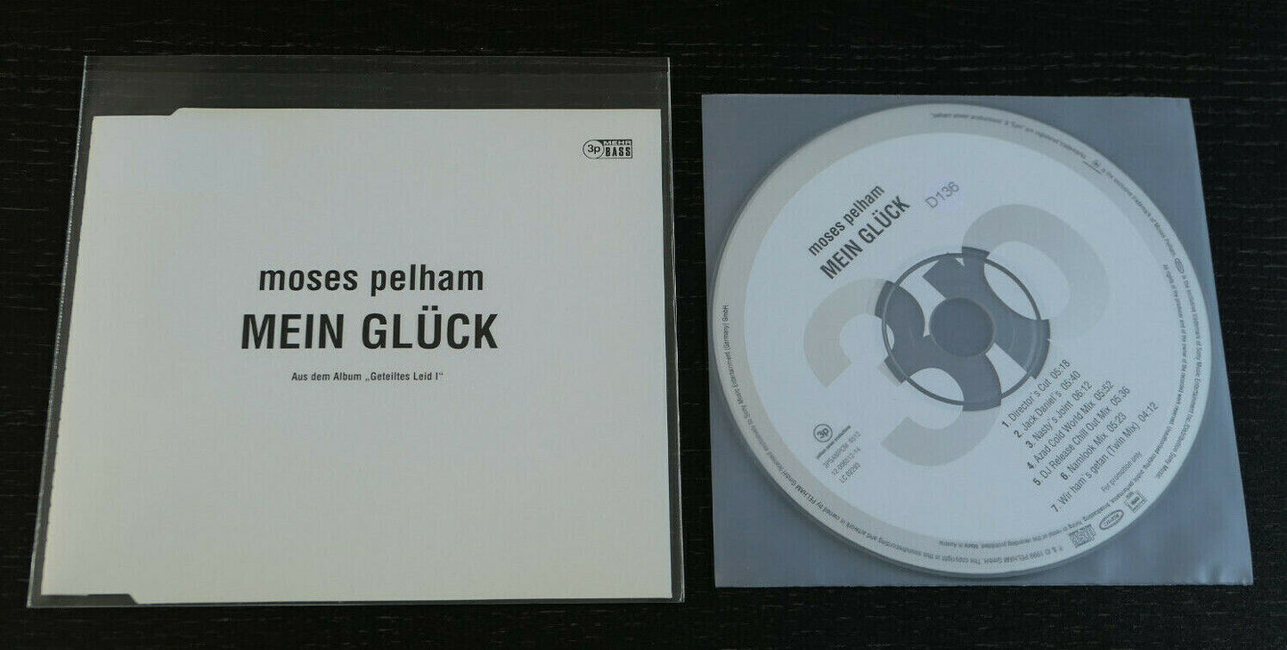 CD PROMO 7 TITRES / MOSES PELHAM / MEIN GLUCK / 1999