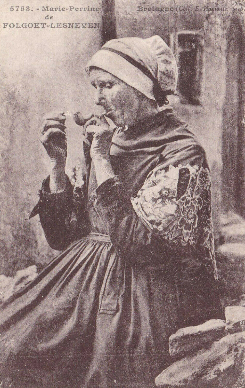 CARTE POSTALE ANCIENNE CPA / MARIE-PERRINE DE FOLGOET-LESNEVEN BRETAGNE