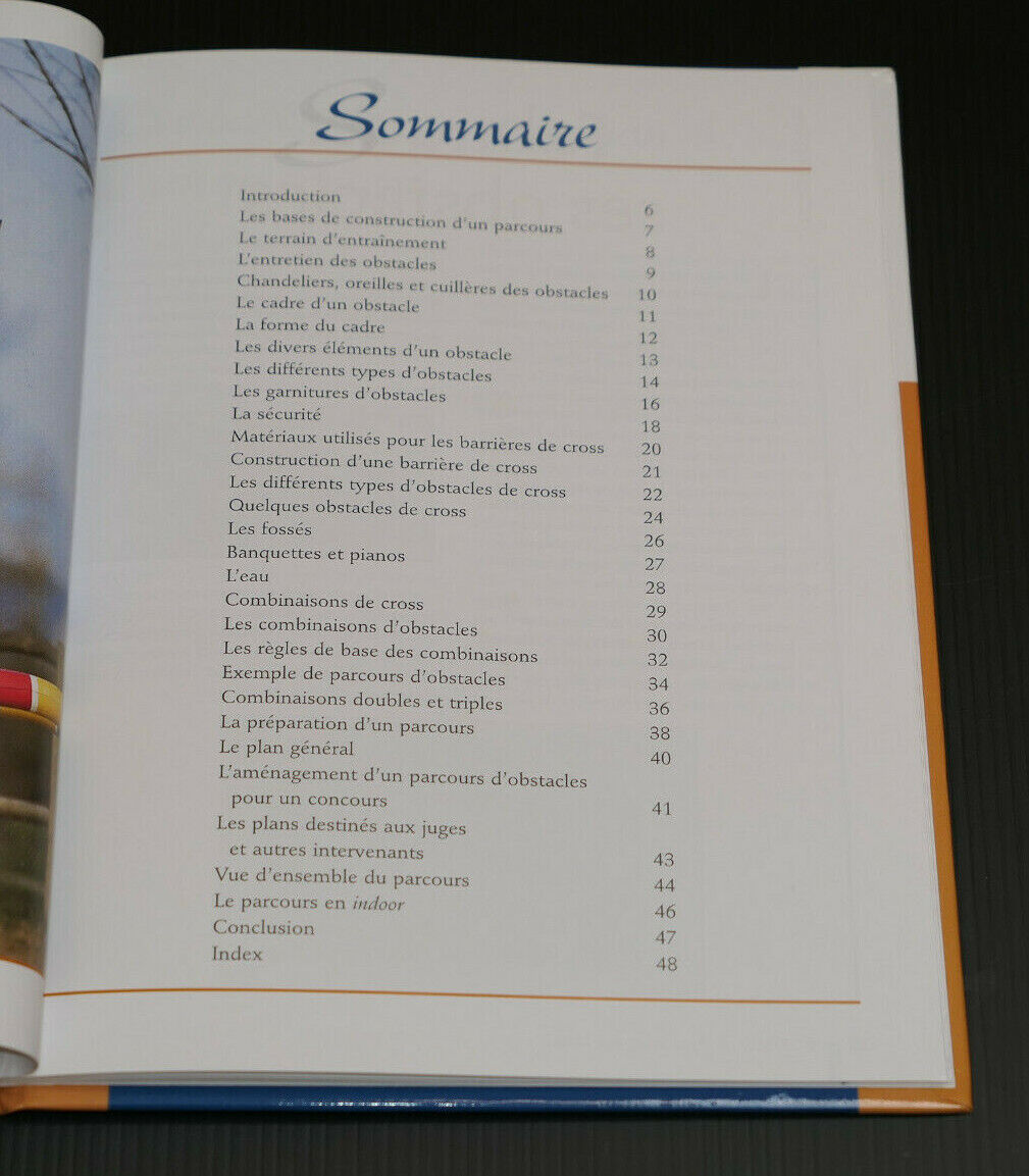 CREER UN PARCOURS D'OBSTACLES / EQUITATION / CHEVAL & CAVALIER / PROXIMA 2001