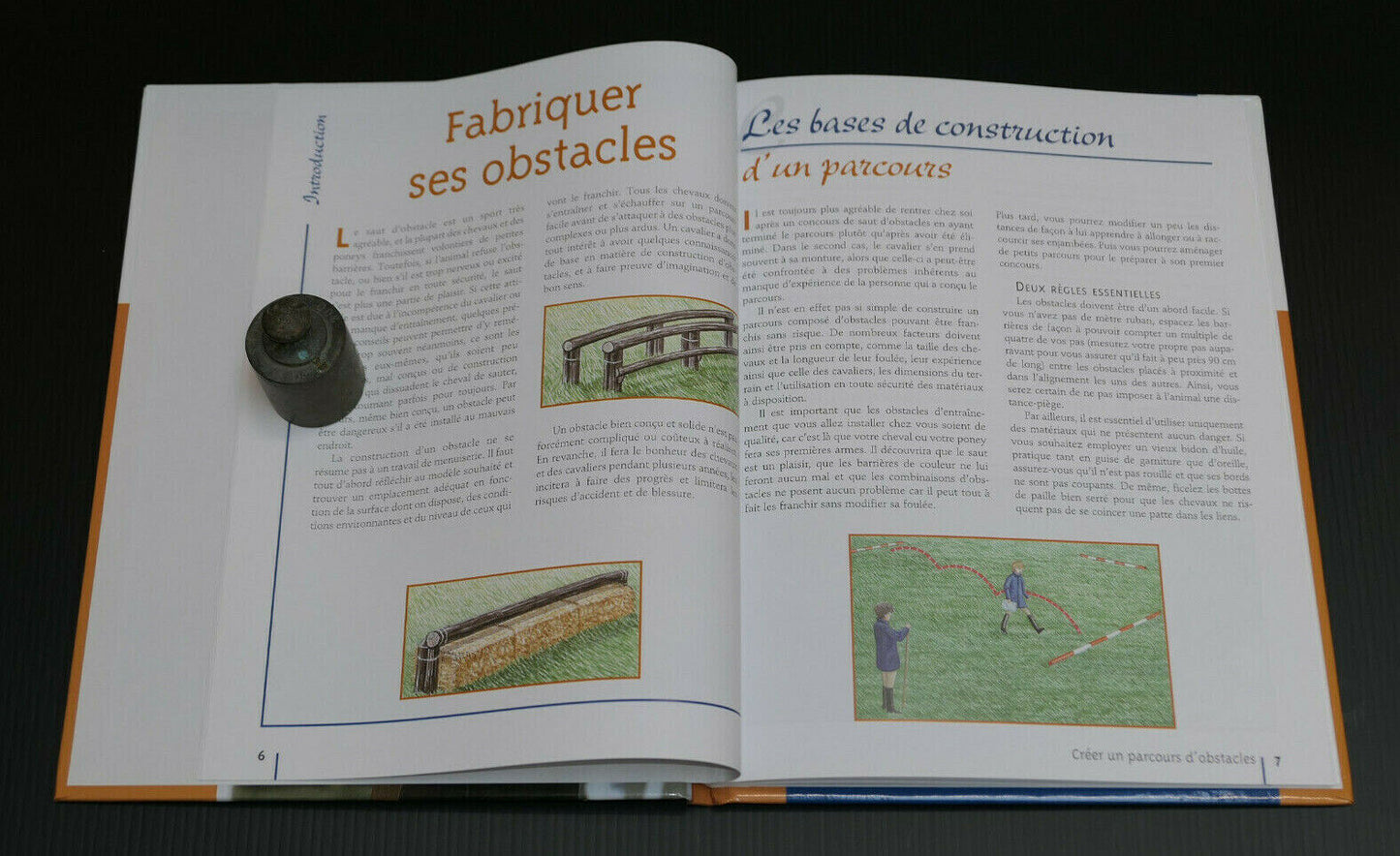 CREER UN PARCOURS D'OBSTACLES / EQUITATION / CHEVAL & CAVALIER / PROXIMA 2001