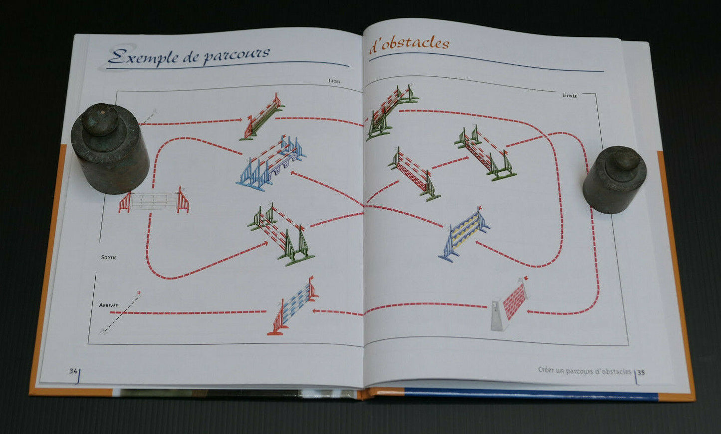 CREER UN PARCOURS D'OBSTACLES / EQUITATION / CHEVAL & CAVALIER / PROXIMA 2001