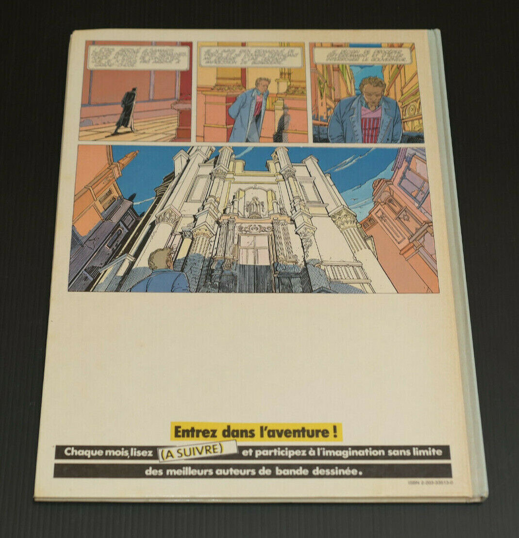 BD LES MURAILLES DE SAMARIS / SCHUITEN PEETERS / CASTERMAN 1984