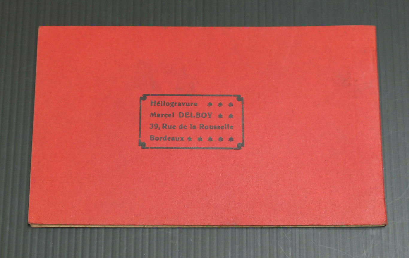 BORDEAUX / ANCIEN CARNET DE 10 CARTES POSTALES / COMPLET