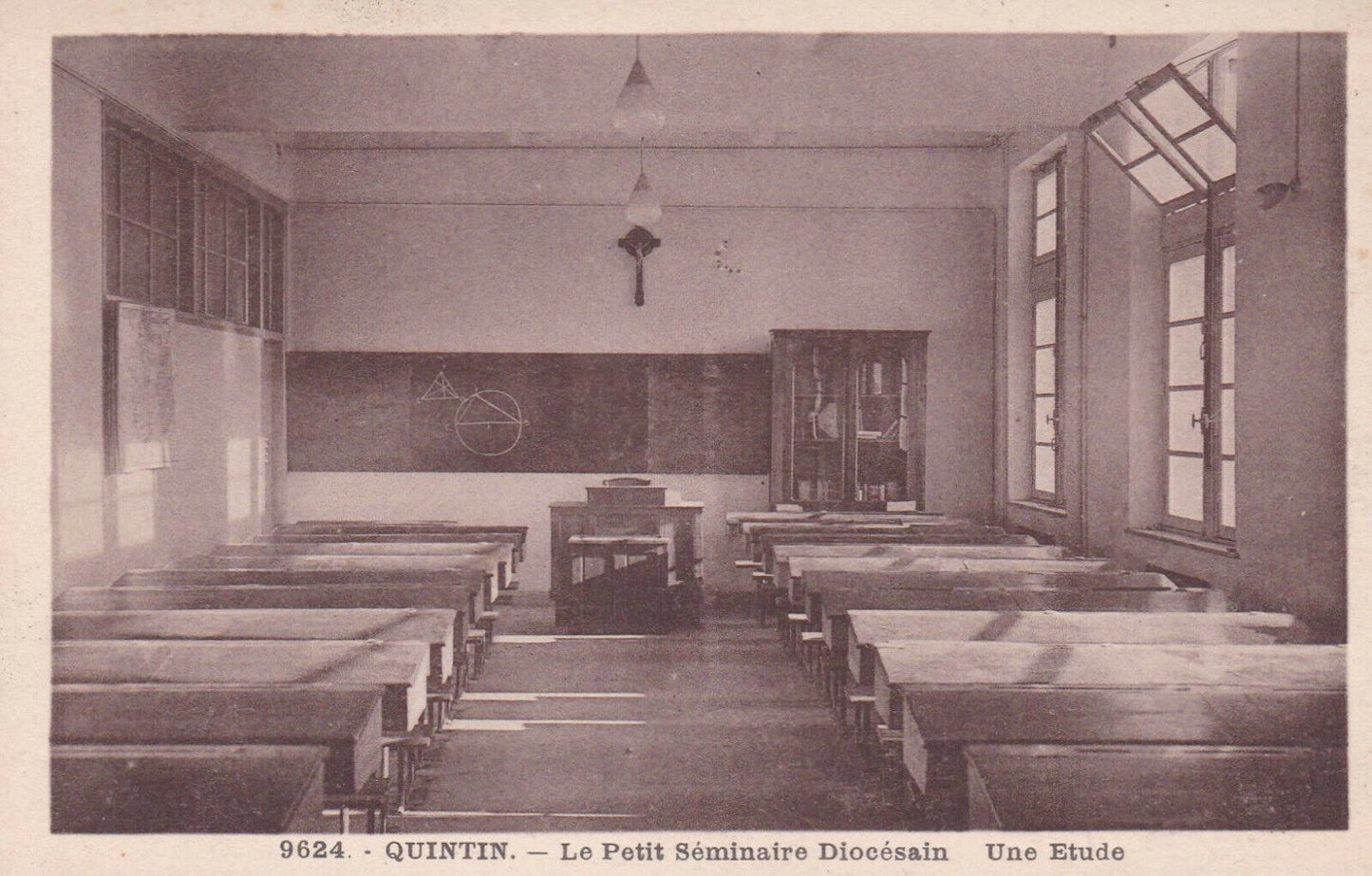 LOT DE 8 CARTES POSTALES ANCIENNES CPA / PETIT SEMINAIRE DE QUINTIN