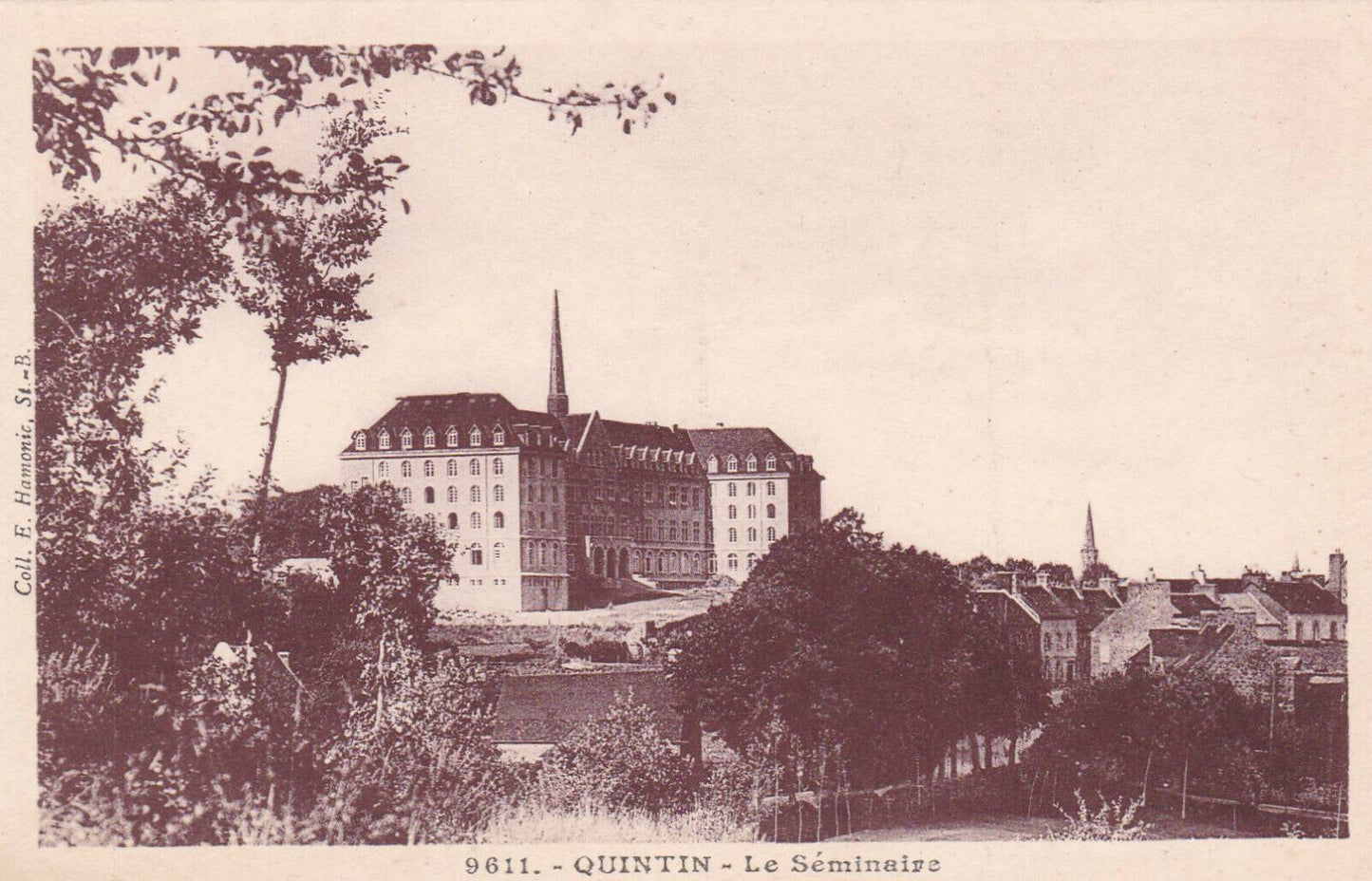 LOT DE 8 CARTES POSTALES ANCIENNES CPA / PETIT SEMINAIRE DE QUINTIN